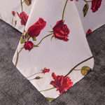 КПБ на резинке Сатин Velouria Luxe с Одеялом VLR015, Евро, 4 наволочки, простынь 160*200*25