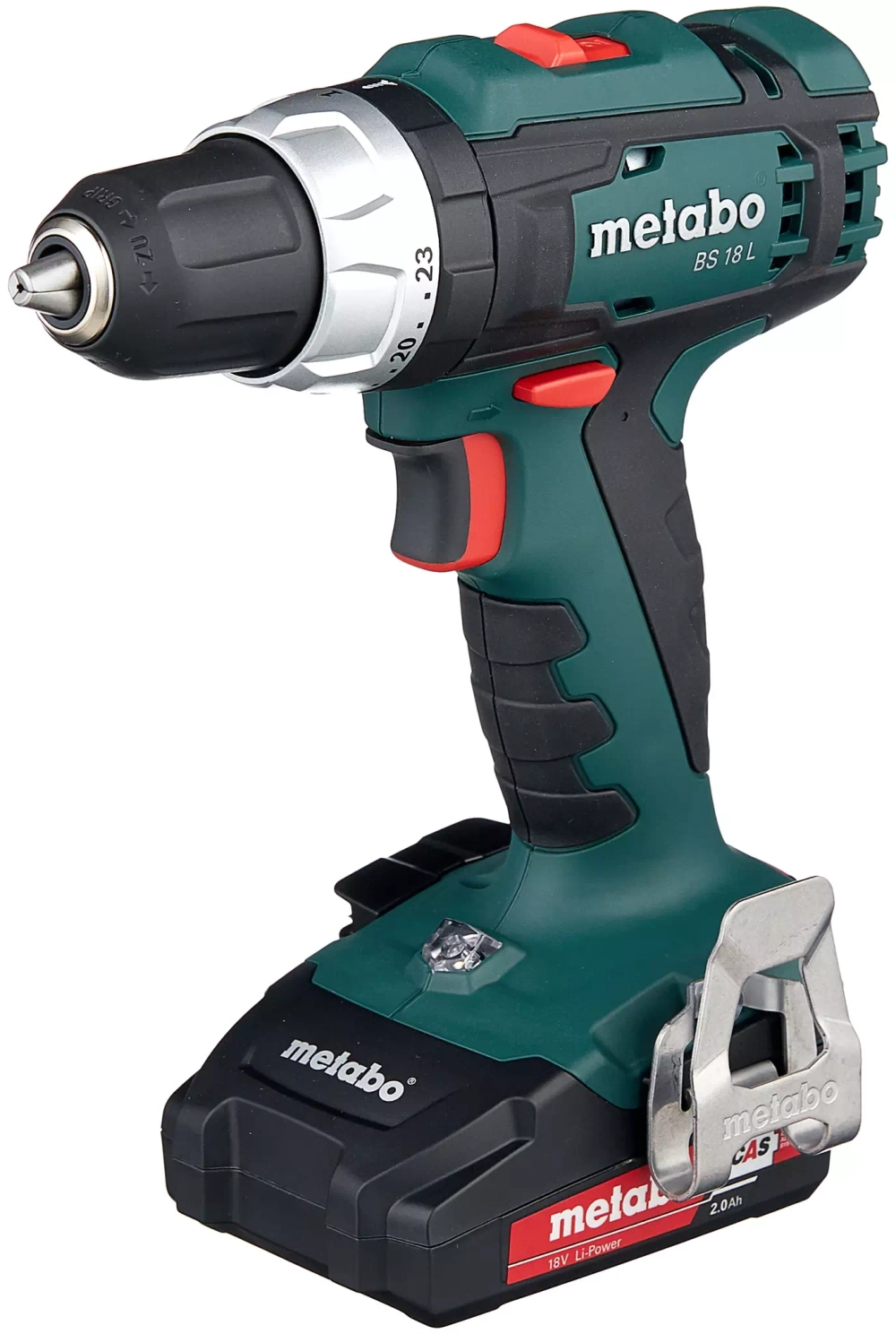 Аккумуляторная дрель-шуруповерт Metabo BS 18 L 2.0Ah x2 Case 602321500
