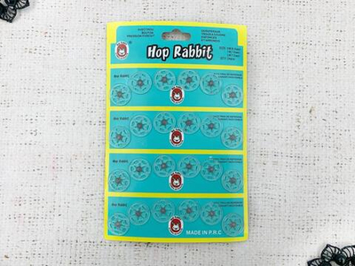 Кнопка пришивная пластик, 15 мм, прозрачный