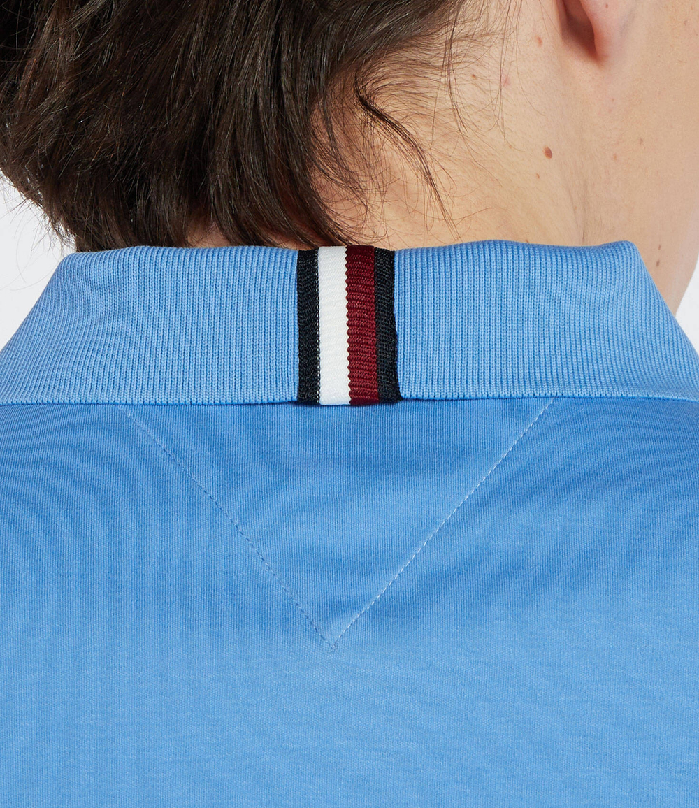 Поло Tommy Hilfiger - голубой(MW0MW34783)