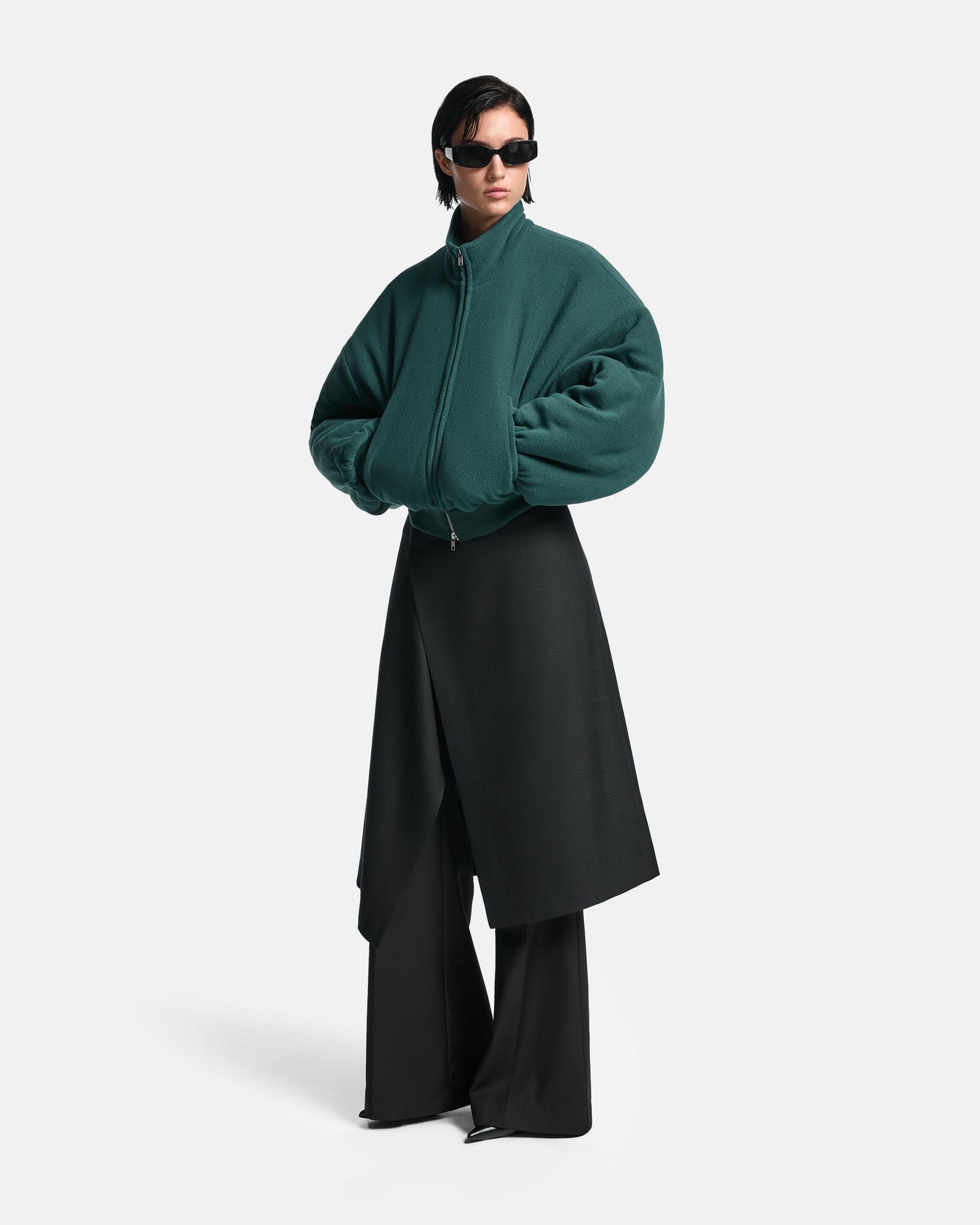 УТЕПЛЕННЫЙ БОМБЕР ИЗ ФЛИСА