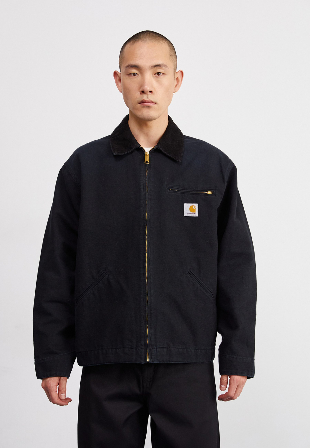 Carhartt WIP DETROIT - Весенняя куртка - Чёрный