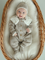 Костюм «Классика», Бежевый и кремовый