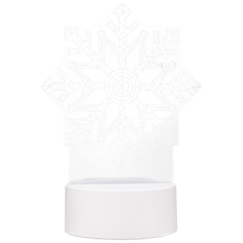 Светильник неоновый Energy EN-NL 26 3D Снежинка (106257)