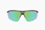 Спортивные очки с диоптриями Demetz Relief L / Matte Grey Crystal / Lime 67-13 Pink Mirror Green Cat.3