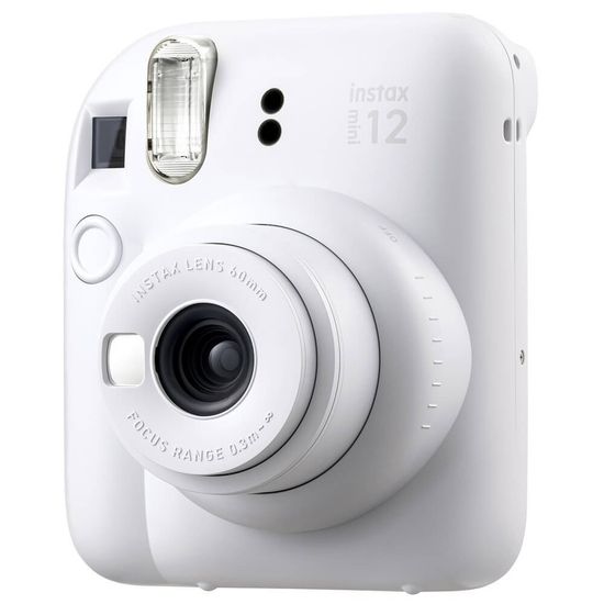 Фотоаппарат мгновенной печати Fujifilm Instax Mini 12 белый+картридж 10 снимков