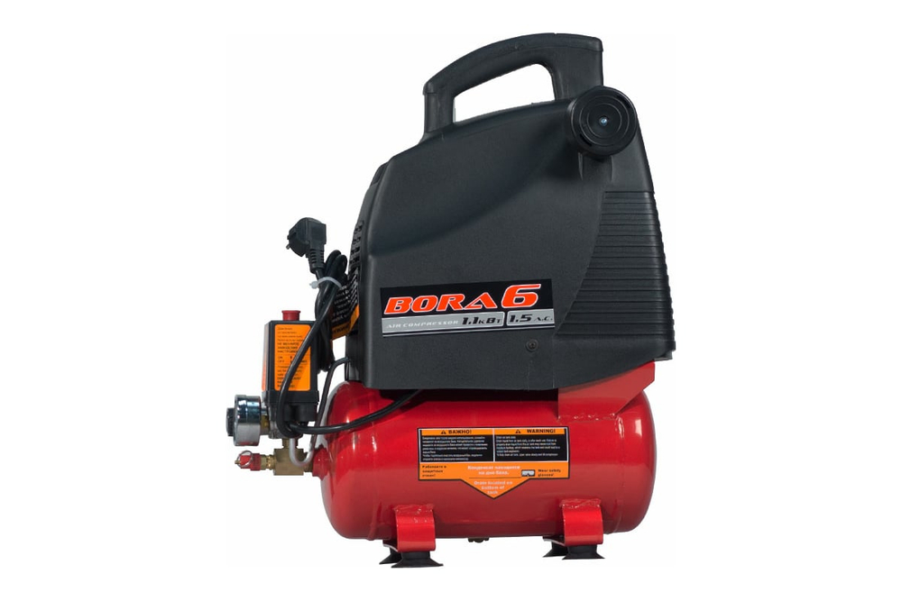 Компрессор BORA-6 безмасляный 14775