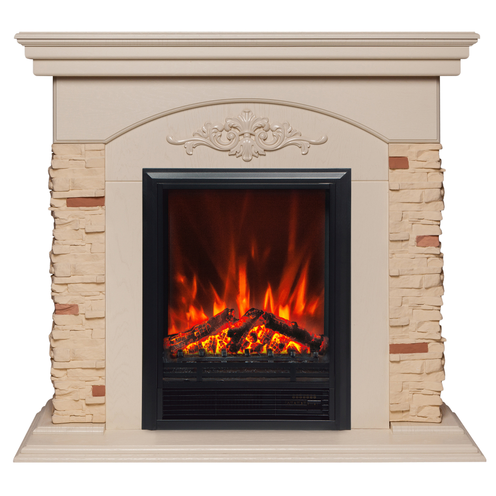 Каминокомплект Real Flame Neapolis WT с очагом Eugene