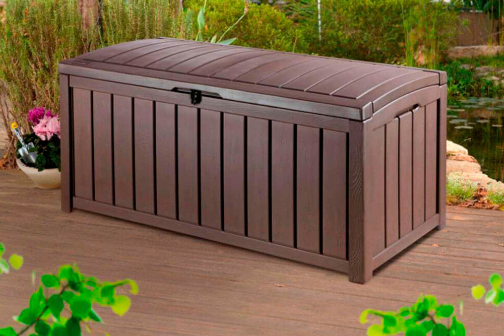 Сундук "GLENWOOD" коричневый, 390л (Keter)