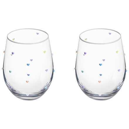 НАБОР СТАКАНОВ "SWEETY COLORS" ИЗ 2 ШТ. 520 МЛ