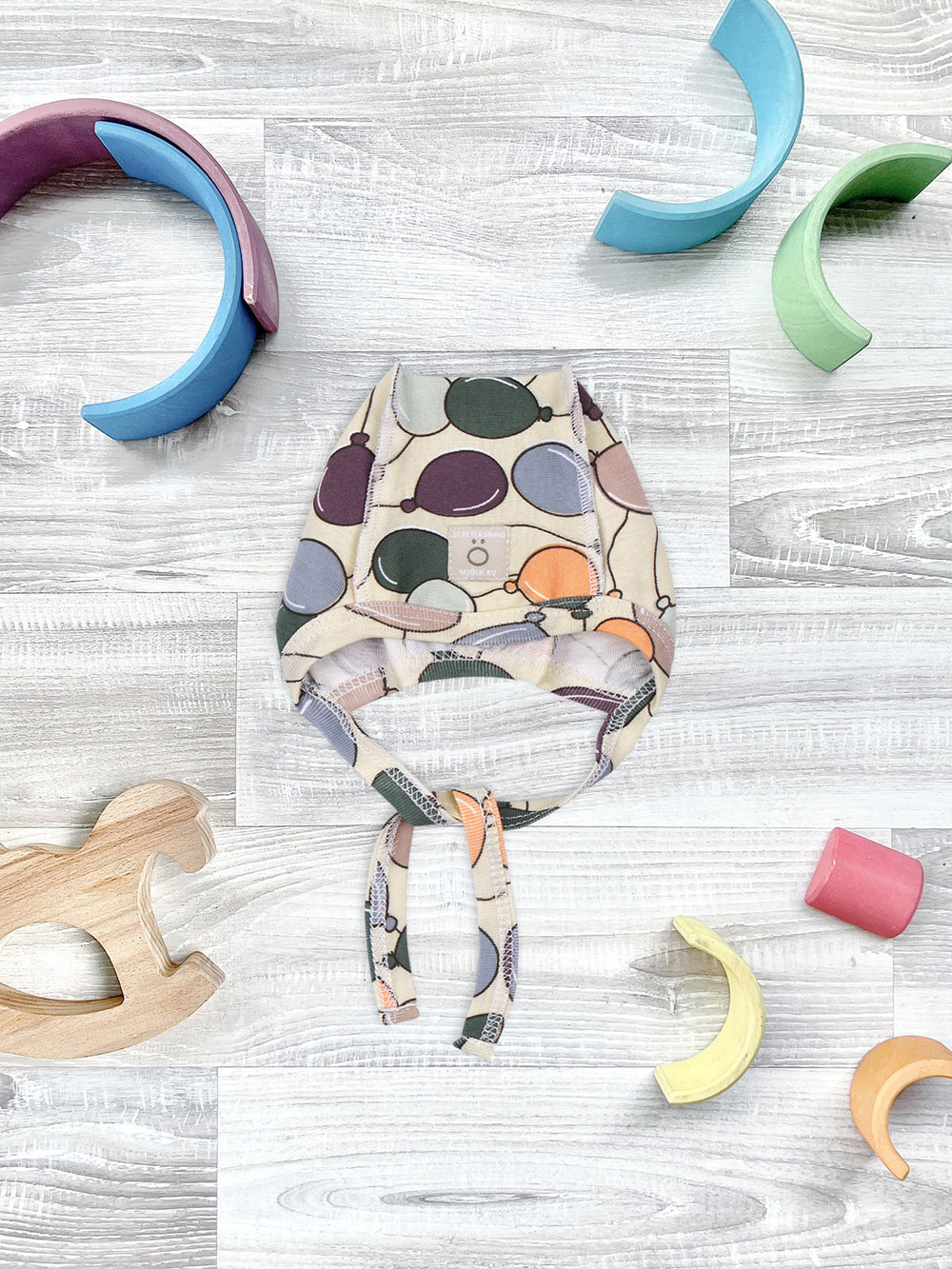 Чепчик Mjölk Шарики, уценка