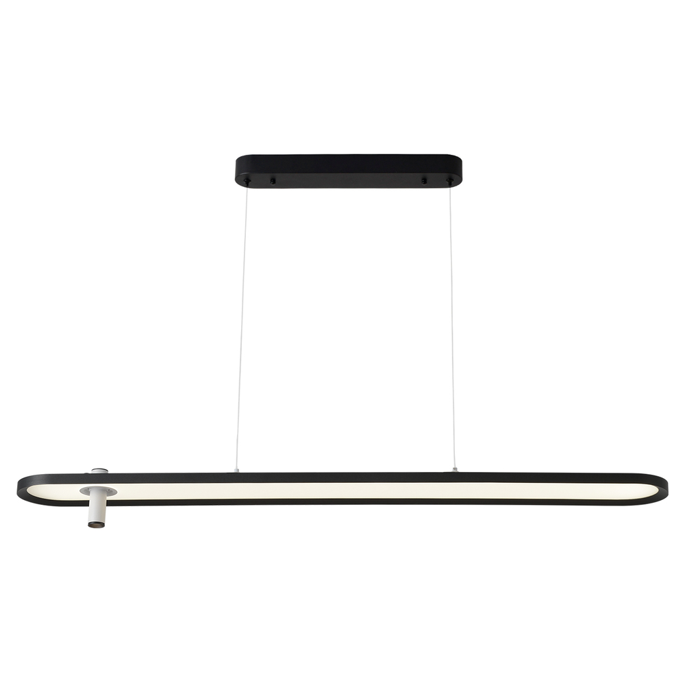 Светильник подвесной Crystal Lux CONTOUR SP45W LED BLACK