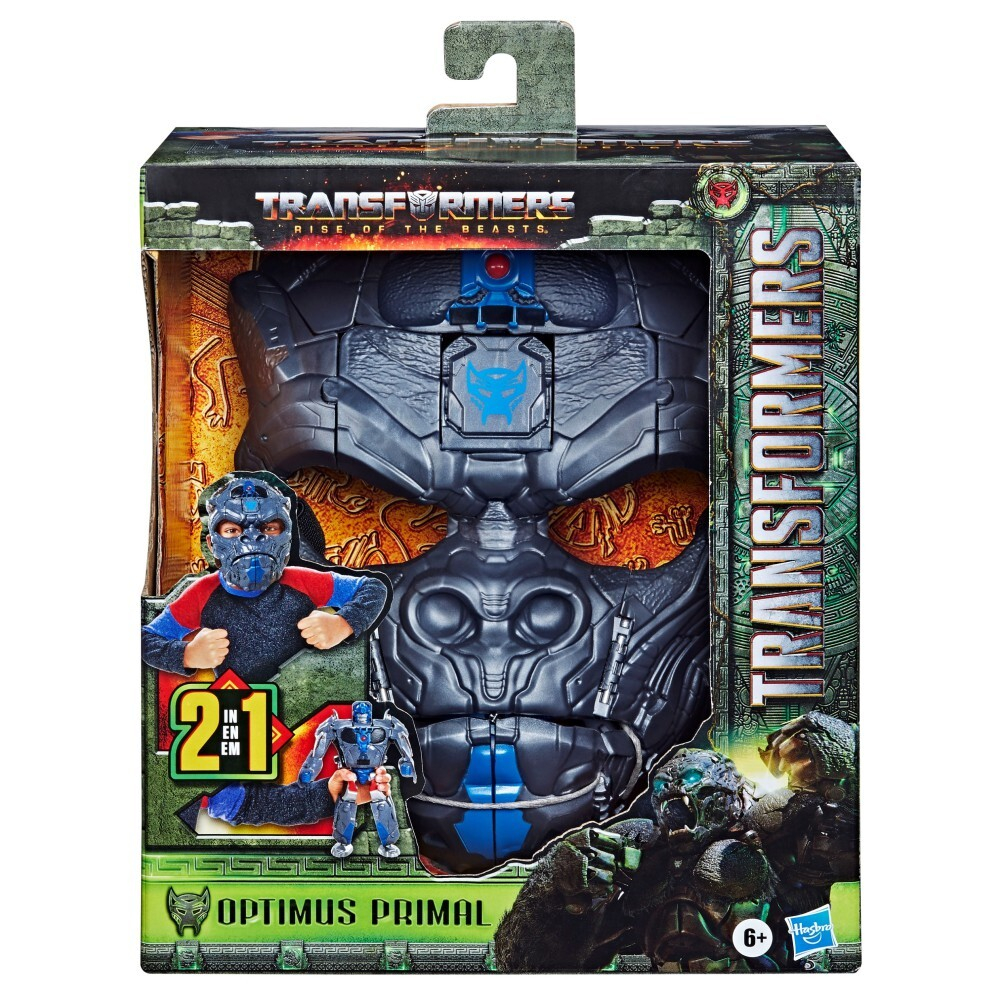 Hasbro Transformers - маска Optimus Primal 2в1, трансформирующаяся в фигурку F4650 / артикул   F4121 F4650  / GTIN 5010993941131