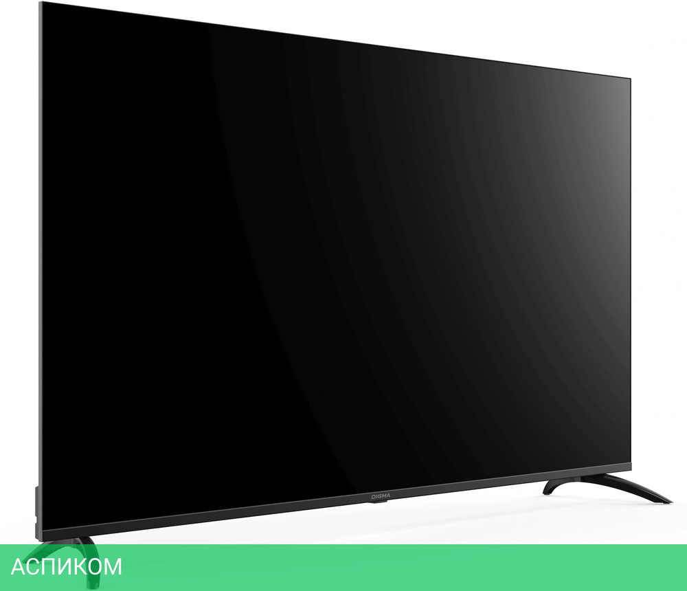 Телевизор Digma DM-LED65UBB40 черный/черный