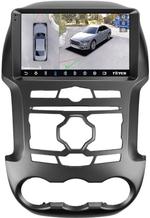 Магнитола для Ford Ranger 3 2011-2015 (рамка тип 1) - Teyes CC3-2K-360 монитор 9.5" 2K QLED на Android 10, 6+128Гб, CarPlay, 4G SIM-слот, 4 камеры в комплекте