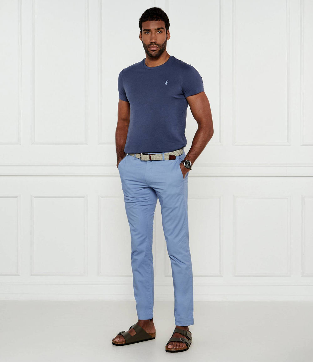 Футболка POLO RALPH LAUREN - голубой(710671438)