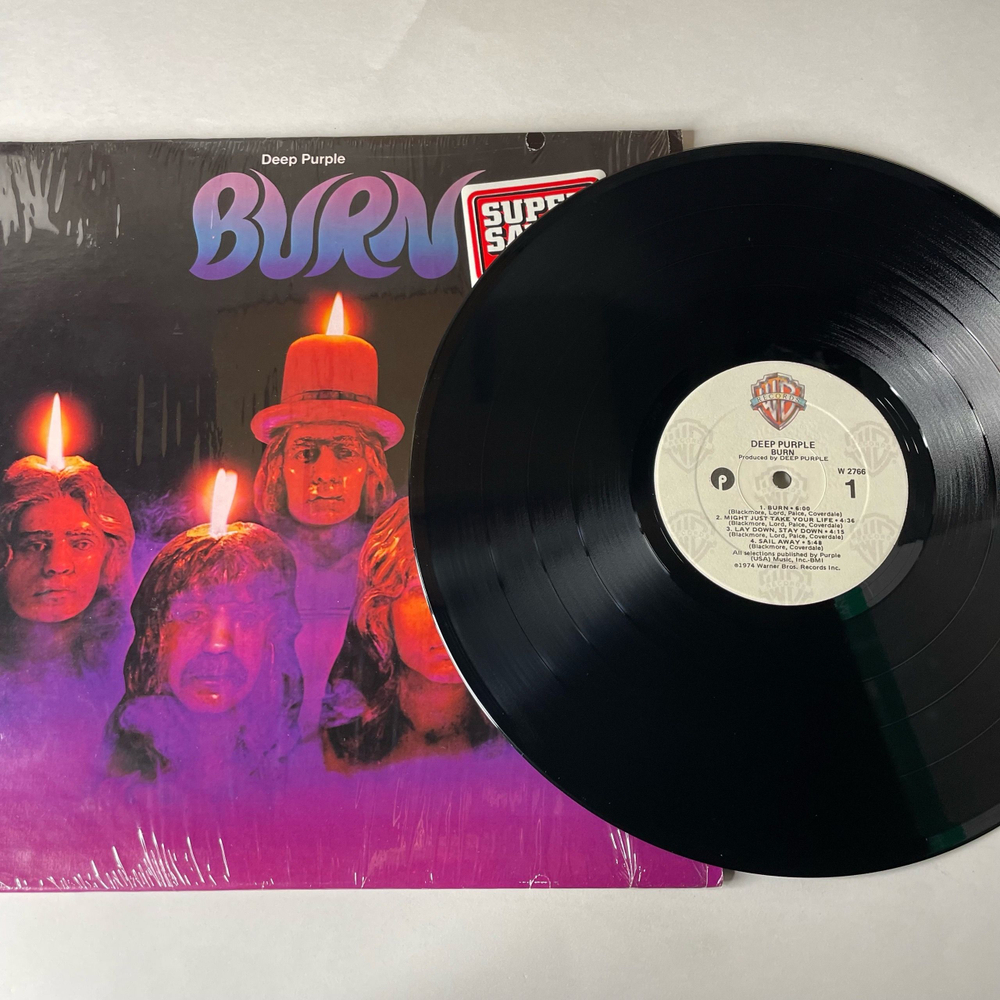 Винтажная виниловая пластинка LP Deep Purple Burn (США 1978)