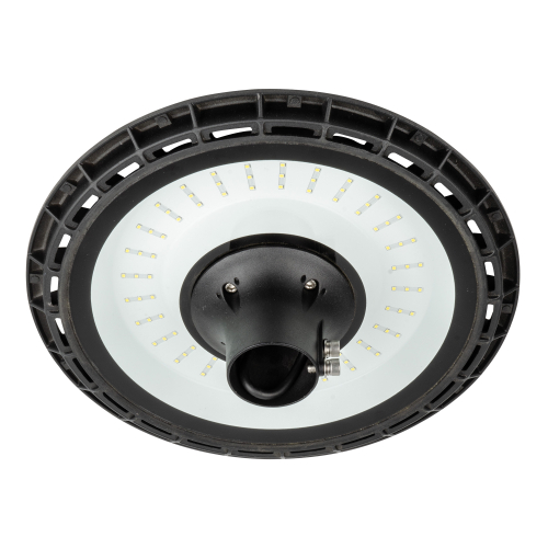 ULV-T30-60W/4000K/60 IP65 BLACK Светильник светодиодный уличный садово-парковый венчающий, на опору 60мм. Белый свет (4000K). Угол 100 градусов. TM Un