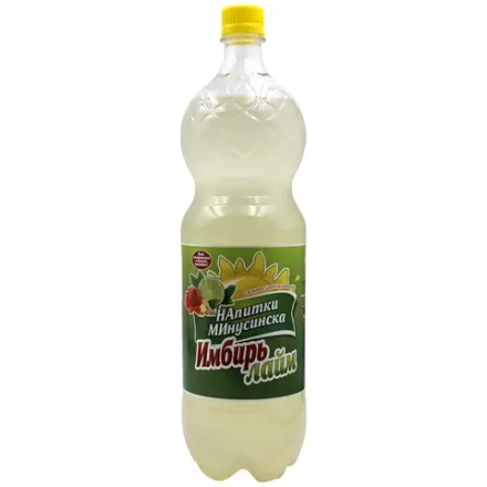 Газ.вода Имбирь Лайм Минусинск 1,5л