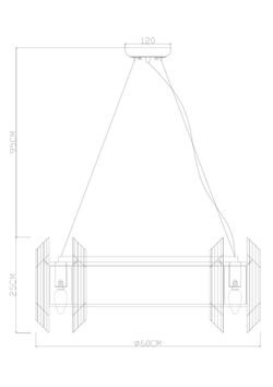 Подвесная люстра Arte Lamp