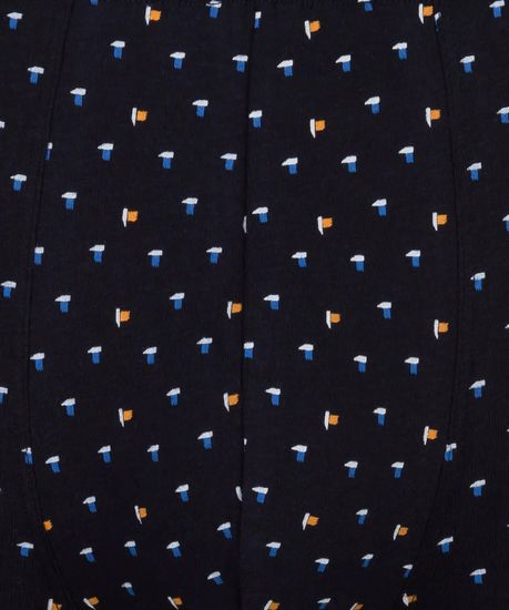 Трусы мужские боксеры (3шт), Atlantic 3MH-025, темно-синий + темно-синий + темно-голубой