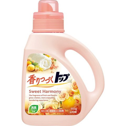 Жидкость для стирки Lion Япония TOP, аромат и мягкость, фруктово-цветочный, 850 г