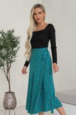 Юбка (изумрудный) Ю11-15/5 Nikol