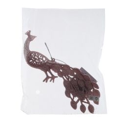 GAEM Украшение новогоднее "Павлин", L18,5 W2,5 H9 см