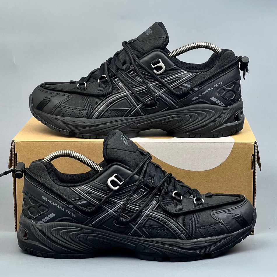Кроссовки Asics Kahana GoreTex ТЕРМО #378 (черн.)