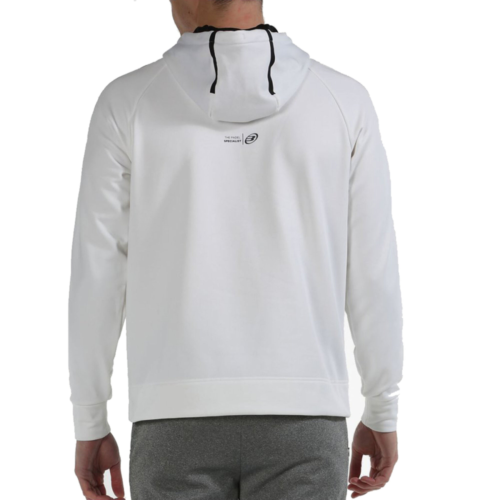 Мужская кофта теннисная Bullpadel Lipis Hoody Men - White