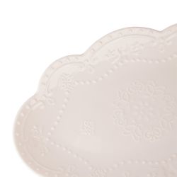 Блюдо " " 24х15,5х2см (min12) (фарфор) (транспортная упаковка)