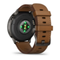 Умные часы Garmin Venu 4 - 45мм Slate with Black Silicone Band and Brown Leather Band