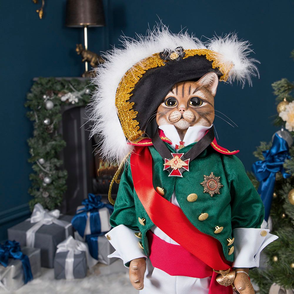 Кукла коллекционная Кот Адмирал Дункан