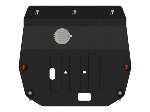 Защита картера двигателя, КПП (2 мм, сталь) для GAC GS8 2016-2022 (V = 2.0 AT) Sheriff.28.4477