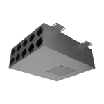 Коллектор воздухораспределительный 10 выходов Provent KV 160/75x10
