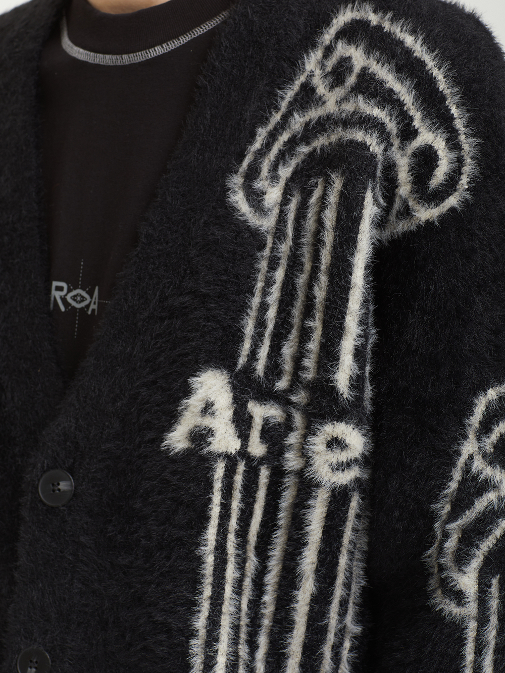 Мужской Кардиган Oversized Chenille Column