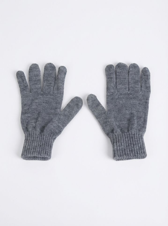 Перчатки Тверь одинарные (светло-серые)