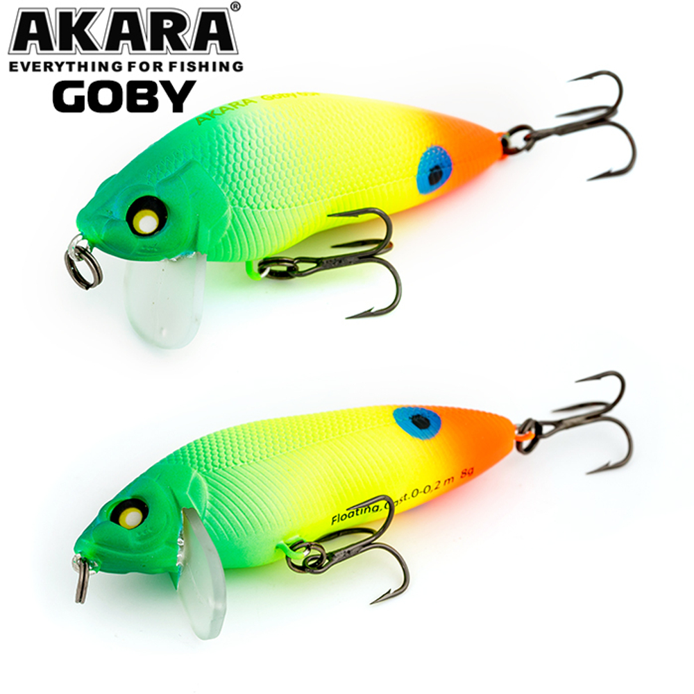 Воблер Akara Goby 65F 8 гр. (2/7 oz 2,6 in) A113