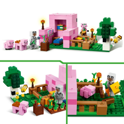 LEGO Minecraft/ Дом Пятачка/ 21268