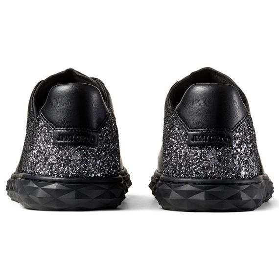 Jimmy Choo Leather Low-Top 'Black'