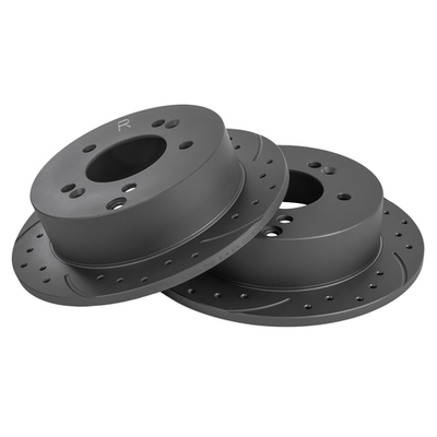 Диск тормозной задний перфорированный PRO-Line с покрытием (компл.2 шт) HYUNDAI Sonata/Tucson KIA Magentis/Sportage GANZ GIJ10090S