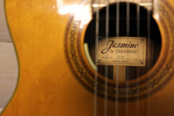 Гитара электроакустическая с нейлоновыми струнами  Jasmine TAKAMINE EC-28C