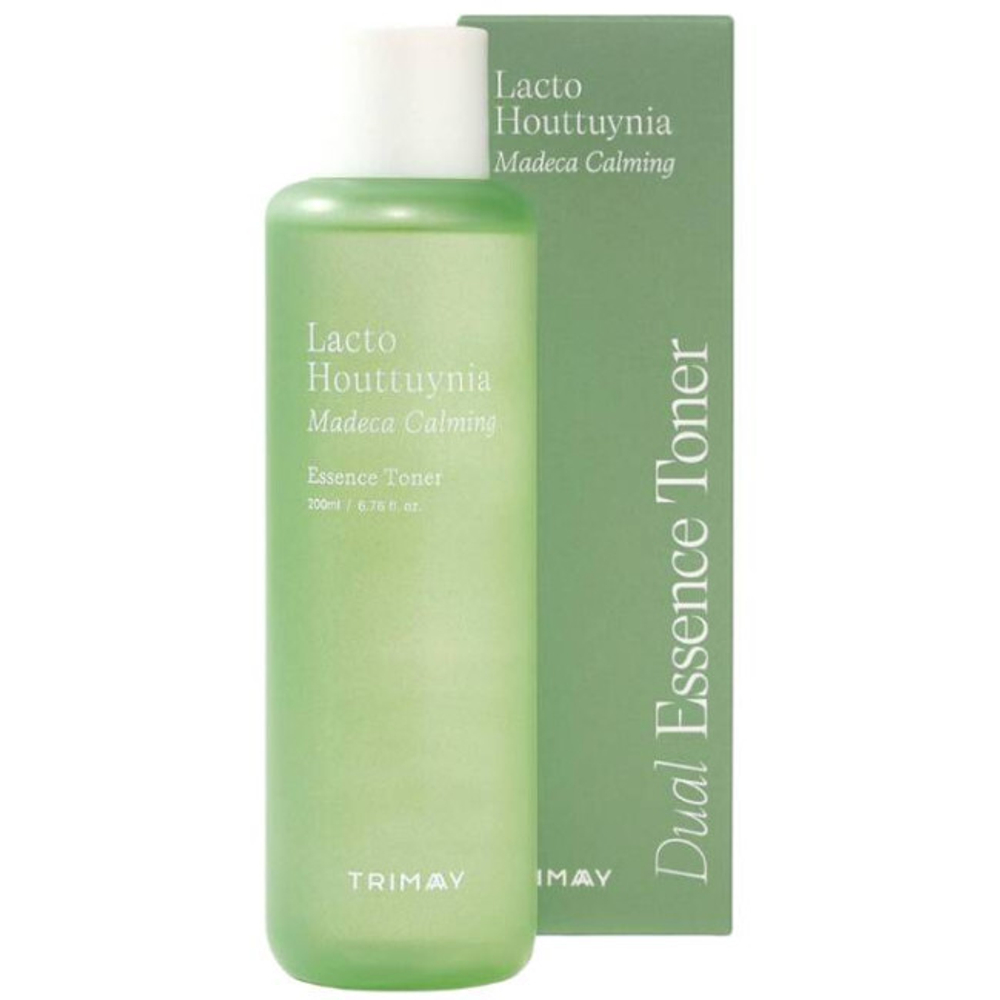 Тонер-эссенция с центеллой и пробиотиками TRIMAY Lacto Houttuynia Madeca Calming Toner 200 мл