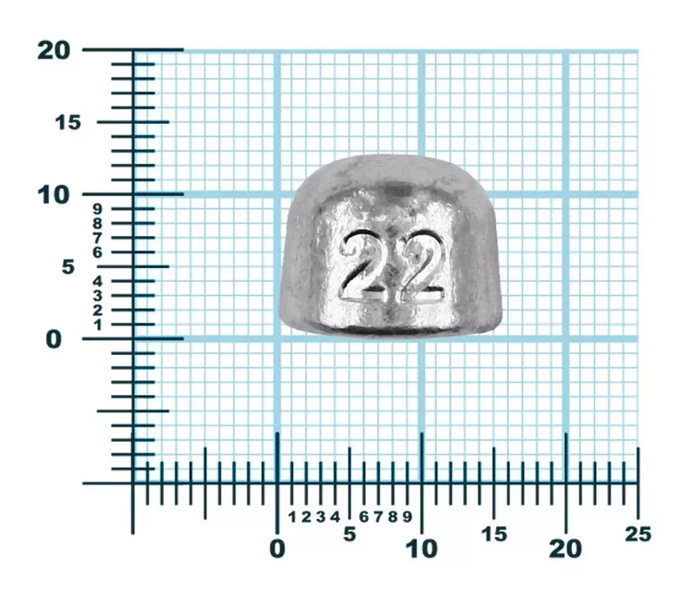 Груз "Пуля" для спиралей Jig Spring (3шт/уп)