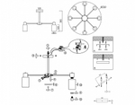 Люстра на штанге Ambrella Light TRADITIONAL TR9575