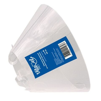 Воротник VitaVet PRO защитный, на застежке, размер № 9, высота 40см