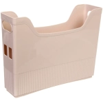 Органайзер - лоток для хранения на колесиках «ИДЕАДОМА», цвет бежевый, 33.6*8.7*25.2см