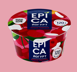 ЙОГУРТ С ВИШНЕЙ И ЧЕРЕШНЕЙ 4.8% 130ГР EPICA BOUQUET