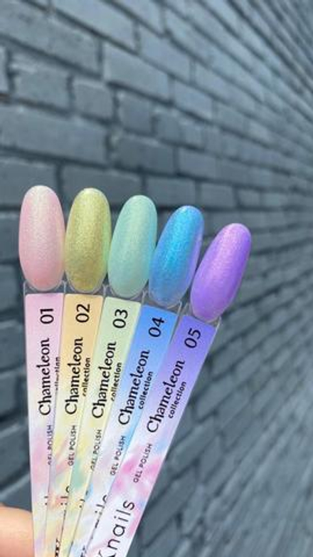 Гель-лак ТМ NIK nails Chameleon № 04 8мл.