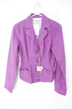 Жакет из хлопка и льна 36 размер, новый